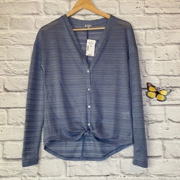 KISMET Button Up Long Sleeve Top Size Extra Small - Picture 3 of 10